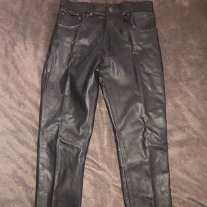 Unisex leather pants by Defy Leather